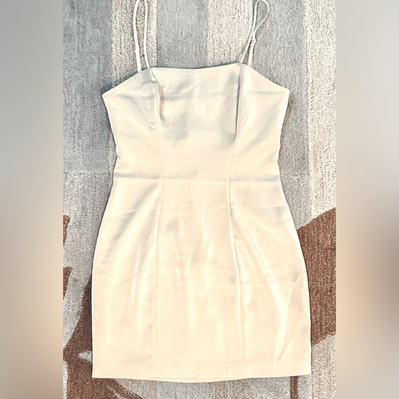 Capulet Amber Bodycon Shimmering Mini Slip Dress. CL3 - Picture 3 of 10